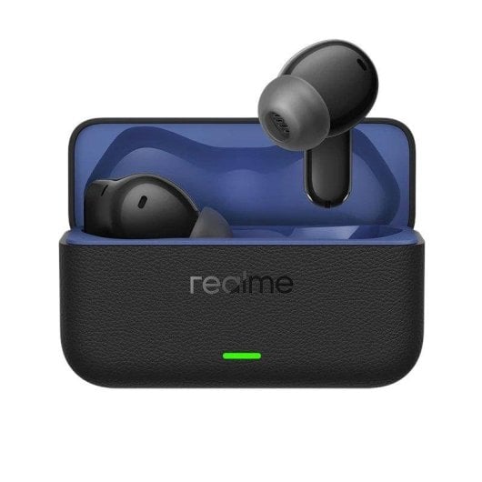Auriculaires Realme Buds T500 Pro sans fil Bluetooth ANC IP55 Noir