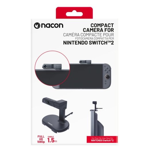 Webcam Bigben NA033007 Full HD 1080p USB-C para Nintendo Switch 2 y PC