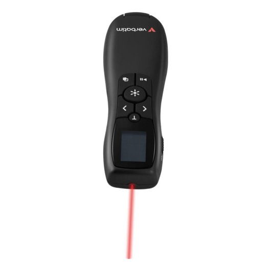 Presentador inalámbrico Verbatim 32364 LCD láser rojo 30 m USB RF