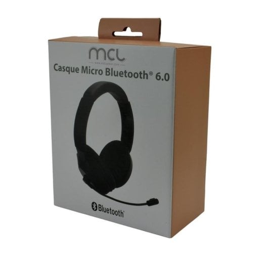 Auriculaires MCL MK1C99AZZZCSQMABT sans fil et filaires Bluetooth 6.0 Pro/Quotidien Micro Noir