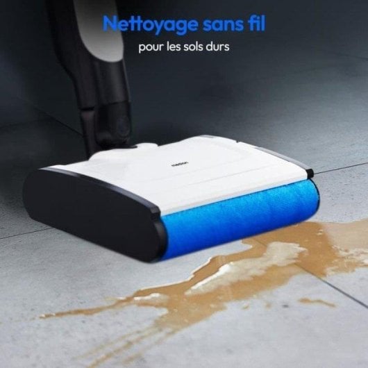 Aspirateur sans Fil Laveur Medion LIFE H10 30W 45min Réservoir 0,45L Noir Blanc