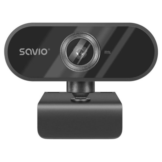 Webcam Savio CAK-04 HD 720p USB Microfone Clip Ajustável