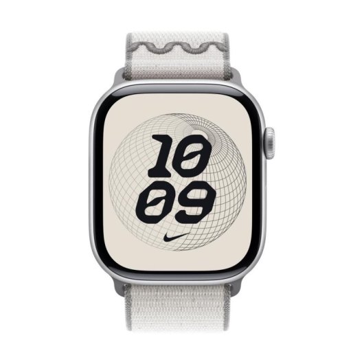 Cinturino Apple MGD44ZM/A Nike Sport Loop Grigio Riflettente 44-49mm