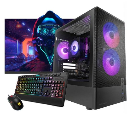 PC Sobremesa NeoPC Onyx AMD Ryzen 7 5700X 32GB 1TB SSD RTX 5050 Windows 11 Monitor 27"