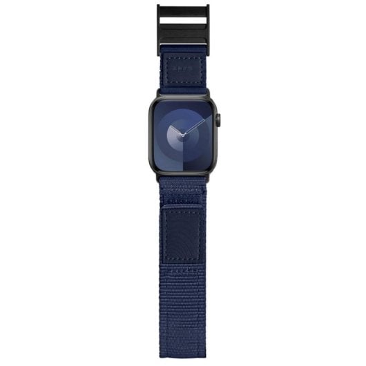 Correa de reloj Laut L_AWU_CS_BL nylon negro para Apple Watch 44-49 mm