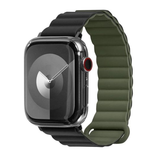 Correa para Apple Watch Laut L_AWL_NS_NV silicona negra resistente sudor