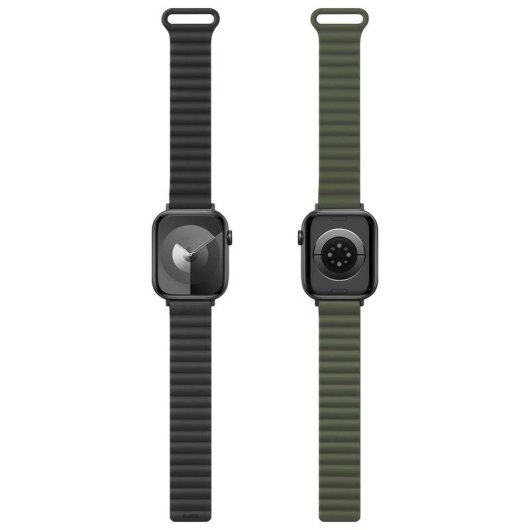 Correa para Apple Watch Laut L_AWL_NS_NV silicona negra resistente sudor