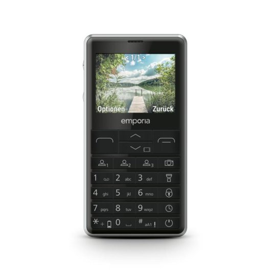Telemóvel Emporia PRIME-LTE 4G 2,31" 2MP 1400mAh Preto
