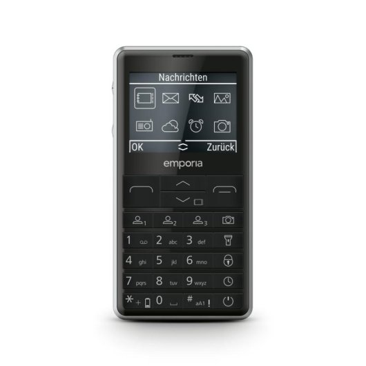 Telemóvel Emporia PRIME-LTE 4G 2,31" 2MP 1400mAh Preto