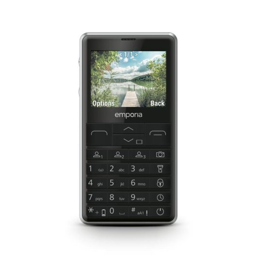 Telemóvel Emporia PRIME-LTE 4G 2,31" 2MP 1400mAh Preto