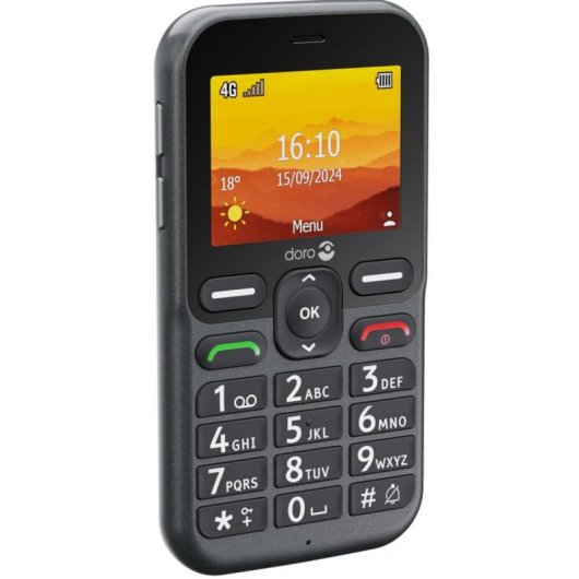 Telemóvel Doro Leva L10 4G SIM única 2,4" 2MP Preto