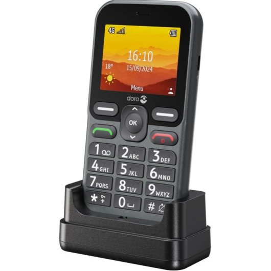 Telemóvel Doro Leva L10 4G SIM única 2,4" 2MP Preto