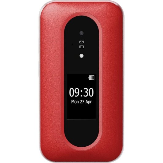 Téléphone mobile Doro Leva L30 rouge blanc 2,8 pouces 4G caméra 2MP