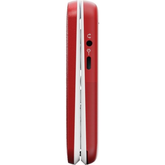 Téléphone mobile Doro Leva L30 rouge blanc 2,8 pouces 4G caméra 2MP