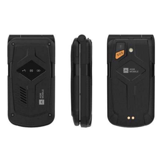 Telemóvel AGM M10 resistente Dual SIM 2.4 Bluetooth IP68 IP69 Preto