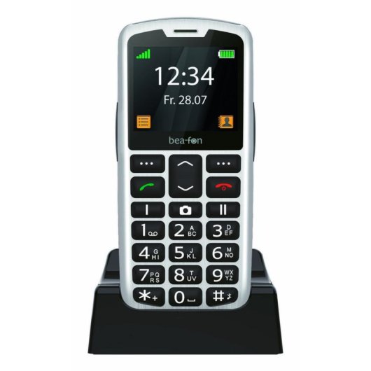 Mobile Beafon SL260 2.2 4G SIM unique Bluetooth Noir Argent