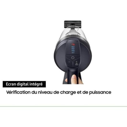 Aspirateur sans Fil Samsung VS20B75B1R1 200W 60 min Multicyclonique LED Noir/Menthe