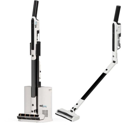 Aspirateur sans Fil EZIclean Cyclomax R15 Station 250W 30min HEPA 0,15L Noir Blanc