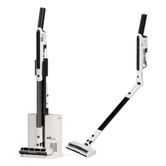 Aspirateur sans Fil EZIclean Cyclomax R15 Station 250W 30min HEPA 0,15L Noir Blanc