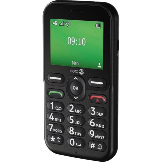 Handy Doro Leva E10 4G Schwarz 2.4 Zoll 0.3MP 1150mAh