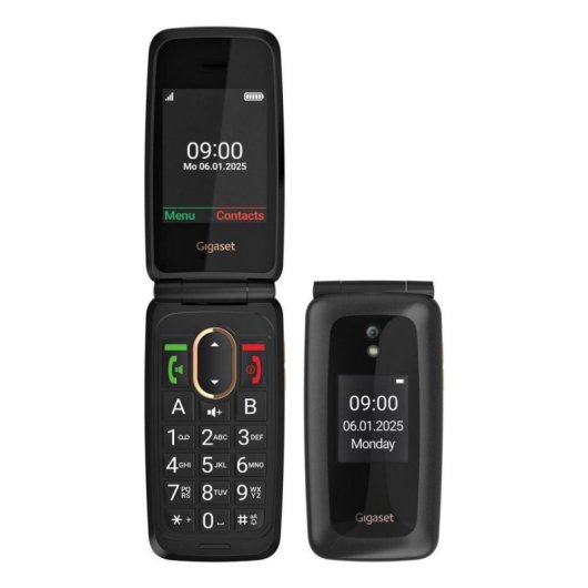 Handy Gigaset GL795 4G 2,8 Zoll 2MP 1400mAh Schwarz