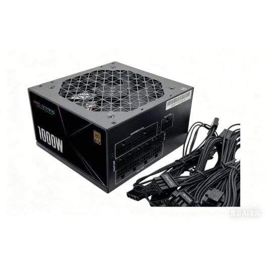 Fuente de Alimentación ProGaming 1000W 80+ Gold modular I-STOP preta