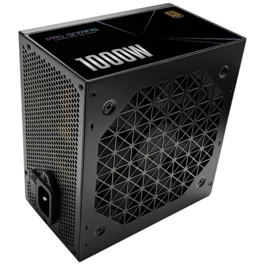 Fuente de Alimentación ProGaming 1000W 80+ Gold modular Fan Stop condensador japonés