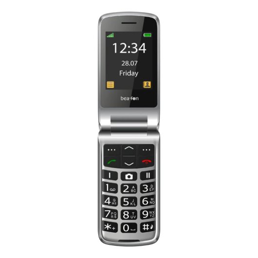 Telemóvel Beafon SL605 LTE concha 2.4" SIM única IP54 Preto