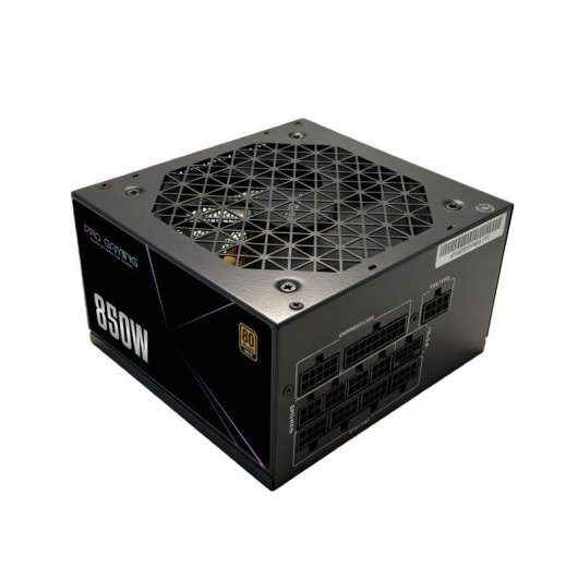 Fuente de Alimentación ProGaming 850W 80+ Gold modular I-STOP preta