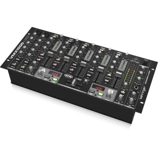 Mesa de Mezclas DJ Behringer VMX1000USB 7 canales USB LCD XLR AC