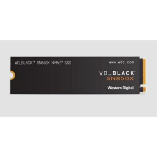 Disco Duro Western Digital Black SN850X 2TB SSD M.2 7300 MB/s Sin Disipador