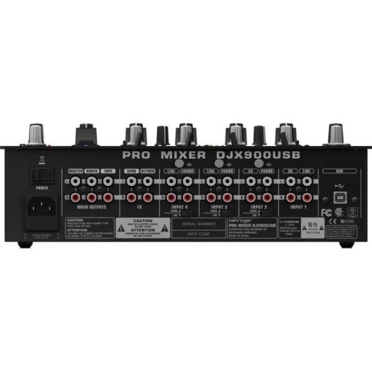 Mixer Behringer DJX900 USB 5 canali Effetti Digitali USB