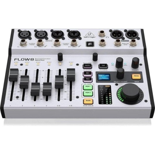 Table de mixage Behringer Flow 8 digital 8 entrées Bluetooth USB effets