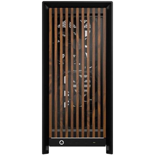 Boîtier PC Corsair Frame 5000D Wood RS Midi Tower Noir Noyer