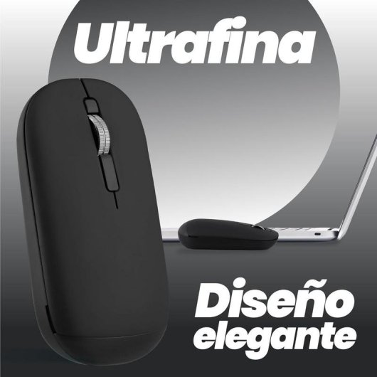 Mouse TnB MWCOLORBK3 Bluetooth USB 2 Tasti Nero Ultrafine Ambidestro
