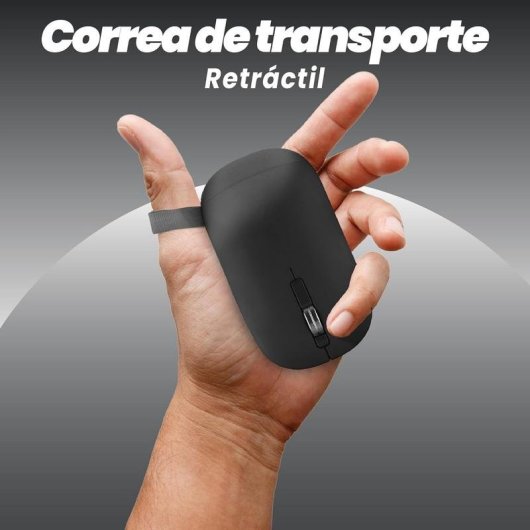Mouse TnB MWCOLORBK3 Bluetooth USB 2 Tasti Nero Ultrafine Ambidestro