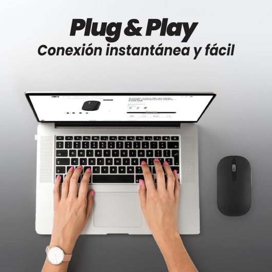 Mouse TnB MWCOLORBK3 Bluetooth USB 2 Tasti Nero Ultrafine Ambidestro