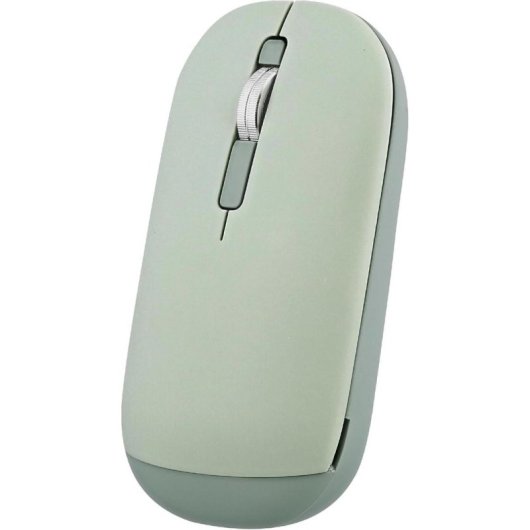 Ratón TnB MWCOLORGN3 Bluetooth USB 1600DPI Verde Ambidestro Ultrafine