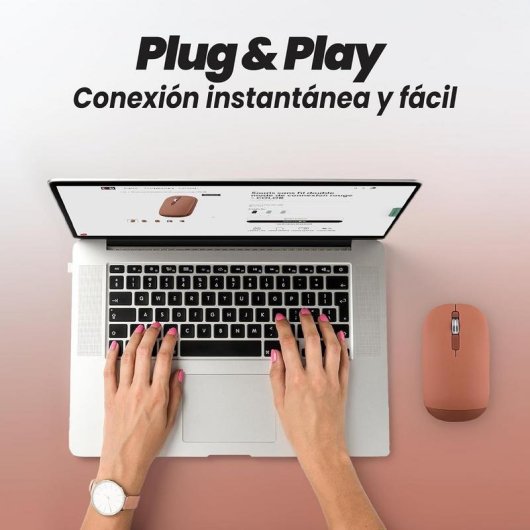 Ratón TnB MWCOLORRD3 Bluetooth USB 3 Pulsanti Rosso Ultrafine