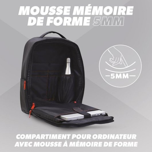 Zaino TnB Bpimp15 guscio rigido EVA impermeabile 16 pollici