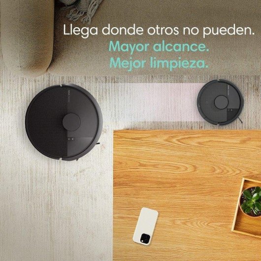 Aspirateur Robot et Laveur iRobot Roomba Mini avec Vidage Automatique Navigation LiDAR 7.000 Pa