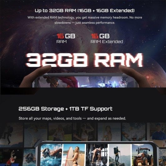 Cubot KingKong 11 5G 16GB 256GB 6.72" Nero