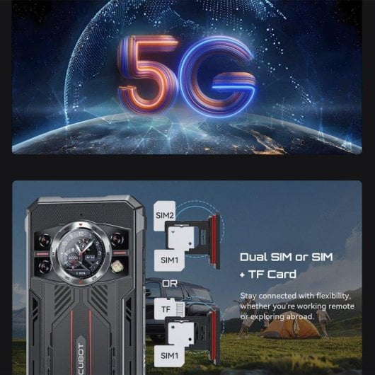 Cubot KingKong 11 5G 16GB 256GB 6.72" Nero