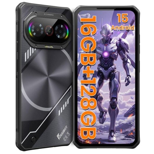 Fossibot F114 4G 4GB 128GB 6.67" Schwarz