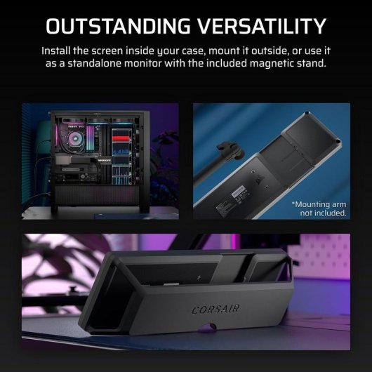 Monitor Gaming Corsair XENEON Edge 14,5" LCD Táctil 2K 32:9 USB C HDMI Mate