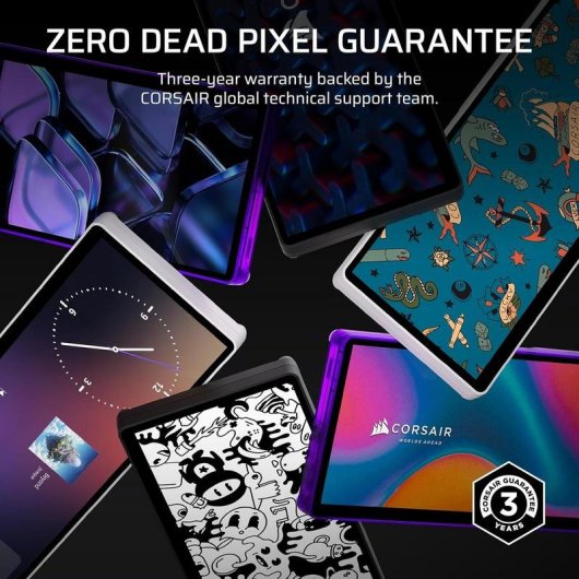 Monitor Gaming Corsair XENEON Edge 14,5" LCD Táctil 2K 32:9 USB C HDMI Mate