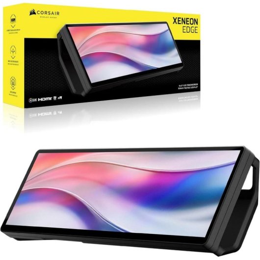 Monitor Gaming Corsair XENEON Edge 14,5" LCD Táctil 2K 32:9 USB C HDMI Mate