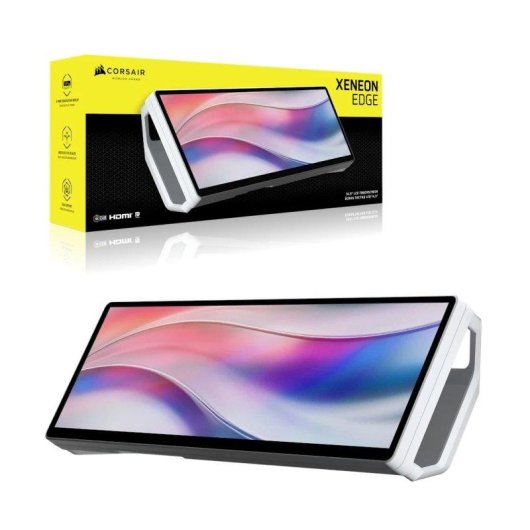 Pantalla Corsair XENEON EDGE 14,5" LCD Táctil 2560x720 Blanco