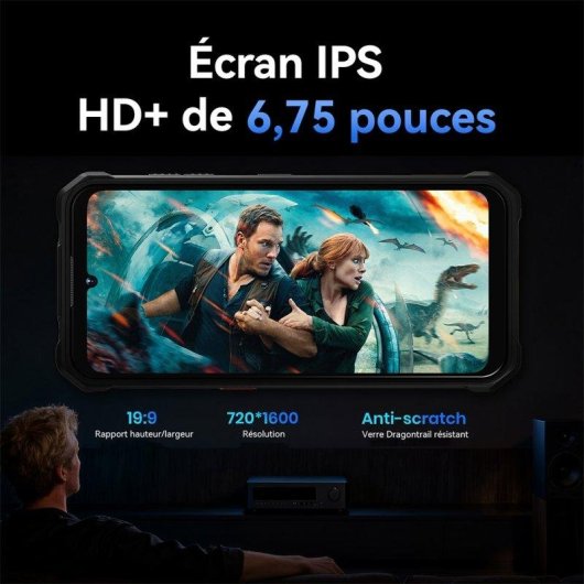 Fossibot F110 Pro 5G 8GB 128GB 6.75" Preto