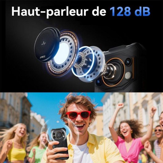 Fossibot F110 Pro 5G 8GB 128GB 6.75" Preto